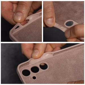 Maciņš SILIKONA 2mm for HONOR Magic 8 Lite smilšu rozā