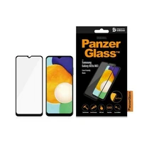 PanzerGlass E2E Regulārais rūdītais stikls Samsung Galaxy A03 - ar melnu rāmi