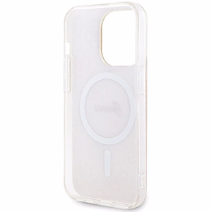 Guess IML 4G Magnētiskais apvalks iPhone 15 Pro - rozā