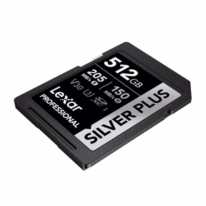 Lexar Professional SILVER PLUS SDXC 512 GB atmiņas karte