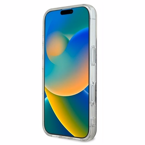 Guess IML 4G MagSafe futrālis iPhone 16 Plus - Brūns