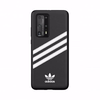 Adidas OR veidots apvalks PU Huawei P40 - melna un balta