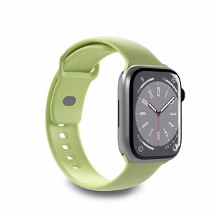 Эластичный ремешок Puro ICON для Apple Watch 38 / 40 / 41 / 42 мм, размеры S/M и M/L, цвет Matcha Green