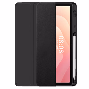 Tech-Protect SmartCase Pen planšetdatora apvalks Samsung Galaxy Tab S11 11.0 X730 / X736 - melns