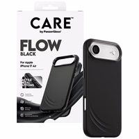 CARE by PanzerGlass Funkcionālais FLOW Magnētiskais viedtālruņa apvalks iPhone Air - Melns