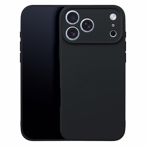 Melns TFO Silicon Box vāciņš – Apple iPhone 17 Pro un iPhone 18 Pro modeļiem