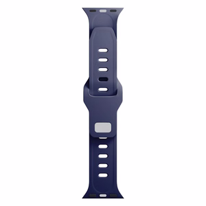 3mk silikona siksniņa Apple Watch, 38/40/41/42 mm, okeāna zils, mazais izmērs