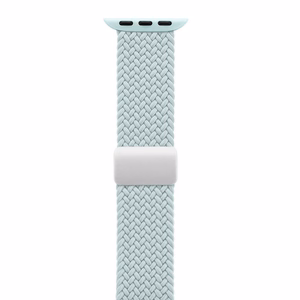Crong Wave Band pīta Apple Watch siksniņa, 44/45/46/49 mm, piparmētru zaļa