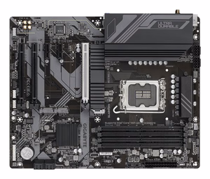 GIGABYTE Z790 D AX mātesplate - atbalsta Intel Core 14. paaudzes procesorus, 12+1+1 fāžu digitālais VRM, līdz 7600MHz DDR5 (OC), 3xPCIe 4.0 M.2, Wi-Fi 6E, 2.5GbE LAN, USB 3.2 Gen 2