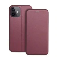 Korpuss Book Elegance Samsung A165 A16 4G/A166 A16 5G bordo krāsā