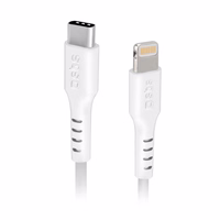 SBS TECABLELIGTC2W USB-C - Lightning kabelis 2 m - balts