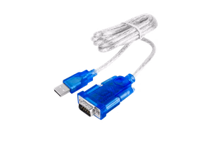 USB 2.0–RS232 pārveidotāja kabelis, DB9 spraudnis