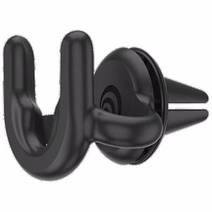 Popsockets Car Vent 2 + PopGrip turētājs - Melns