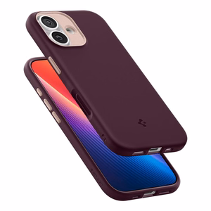 Spigen Nano Pop Mag MagSafe apvalks iPhone 17 viedtālrunim – bordo krāsas