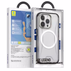 BLUEO APE Legend Anti-Drop viedtālruņa apvalks - Apple iPhone 15 Pro Max melns