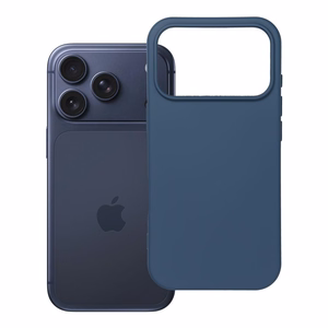 Silikona viedtālruņa apvalks IPHONE 17 Pro zils