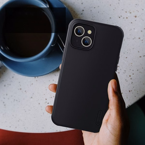 Nillkin Super Frosted Shield Pro Magnētiskais viedtālruņa apvalks iPhone 14 Plus ar MagSafe magnētiskais zils