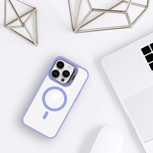 Tel Protect Viedtālruņa apvalks ar statīvu MagSafe iPhone 13 Pro Max (m) - violets (m)