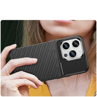 Thunder Case iPhone 14 Pro - aizsargapvalks melnas krāsas