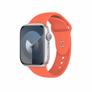 Crong Liquid siksniņa Apple Watch 38 / 40 / 41 / 42 mm, koraļļu krāsā