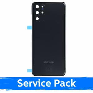 Aizmugurējais vāciņš saderīgs ar Samsung G985 S20 Plus / Cosmic melns / (Service Pack)