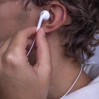 Maxlife vadu austiņas MXEP-04 USB-C baltas