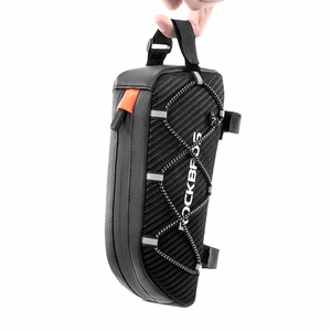 Rockbros 039BK pīta 1 l velosipēda rāmja soma – melna
