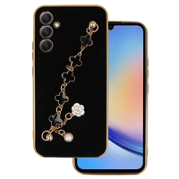 Viedtālruņa apvalks Samsung Galaxy A34 5G dizains 3 melns