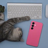 Silikona viedtālruņa apvalks 2mm XIAOMI REDMI 15 4G rozā