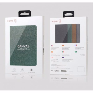 Telefona Maciņš X-Level Canvas Samsung P610 / P615 / P613 / P619 / P620 / P625 (2020/2022/2024) Tab S6 Lite zaļš