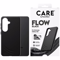 CARE by PanzerGlass Flow Black QI Case for Samsung Galaxy S26 - Black