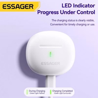 Bluetooth austiņas Essager "Shine ES-07" violetas