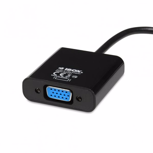 iBox IAHV01 video kabeļa adapteris HDMI Type A (Standard) VGA (D-Sub) melns