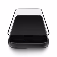Uniq Optix matēts rūdītais stikls iPhone 15 Plus / 14 Pro Max ar aplikatoru