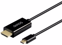 SAVIO CL-190 USB-C to HDMI Cable, 30Hz, 1m, plastic