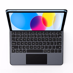Dux Ducis MK sērijas tastatūras maciņš iPad 10" (2022) / iPad 11" (2025), melns