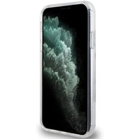 Karl Lagerfeld KLHMN61HMRSKCH iPhone 11 / Xr 6.1" balts/balts cietais apvalks ar gredzena statīvu Karl&Choupette Magnētiskais