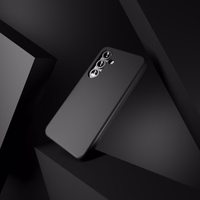 Puro Icon Mag silikona viedtālruņa apvalks ar MagSafe Samsung Galaxy S25+ - melns