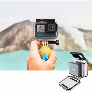 Tech-Protect GA200 ūdensizturīgs viedtālruņa apvalks GoPro Hero 9 / 10 / 11 / 12 - caurspīdīgs