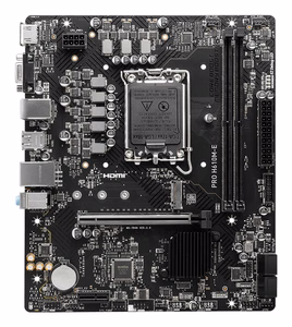 MSI PRO H610M-E mātesplate Intel H610 LGA 1700 micro ATX