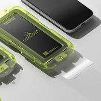 Ringke Easy Slide 2-komplekts rūdītais stikls iPhone 17 Pro - melns