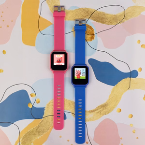 Gudrais pulkstenis bērniem Maxlife Smartwatch Kids MXSW-200 rozā krāsā