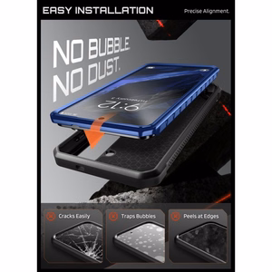 Supcase Unicorn Beetle Pro Mag MagSafe 2 komplektu futrālis Samsung Galaxy S26 - tumši zils un melns