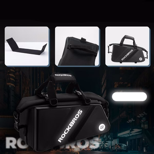 Rockbros 30140090001 velosipēda bagāžnieka soma 11.6 l - melna