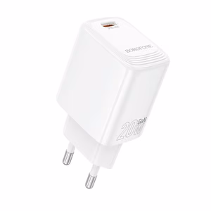 Borofone Wall charger BN26 Fuente - Type-C - PD 20W white