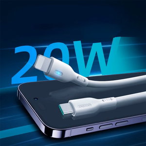 USB kabelis Joyroom „A13“ balts „Type-C / Lightning“ 200cm (līdz 20W)