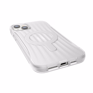 Raptic X-Doria Clutch viedtālruņa apvalks iPhone 14 Plus ar Magnētisko caurspīdīgu aizmugurējo pārklājumu