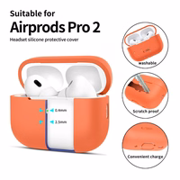 Tech-Protect Silikona apvalks Apple AirPods Pro 1/2 - oranžs