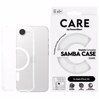 CARE by PanzerGlass Fashion MagSafe viedtālruņa apvalks priekš iPhone 16e - skaidrs
