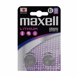 MAXELL CR2032 specializēta baterija 2 gab.